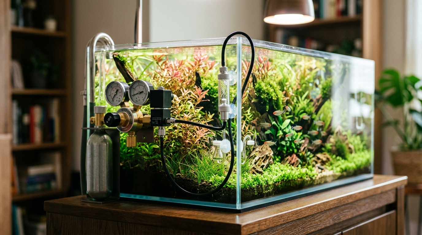 Best Aquarium CO2 Kit (Regulator + Solenoid)